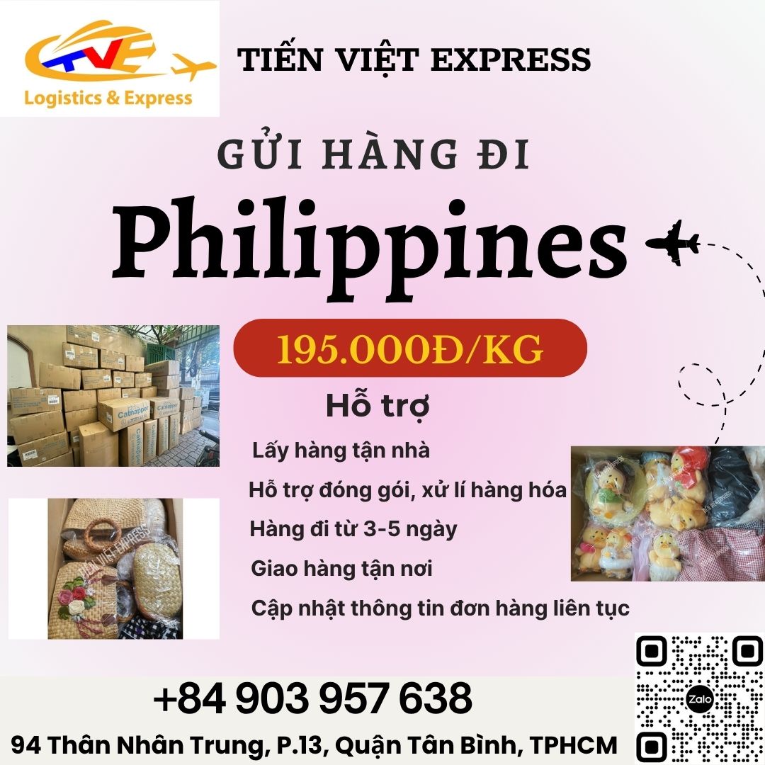 Gửi hàng đi Philippines - Tiến Việt Express